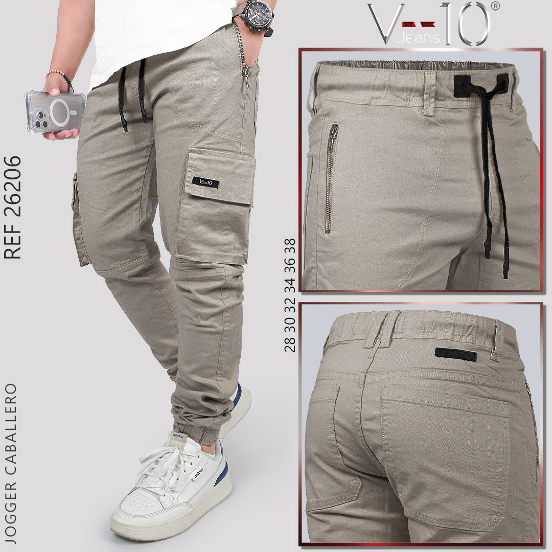 Jogger Cargo Hombre 26206