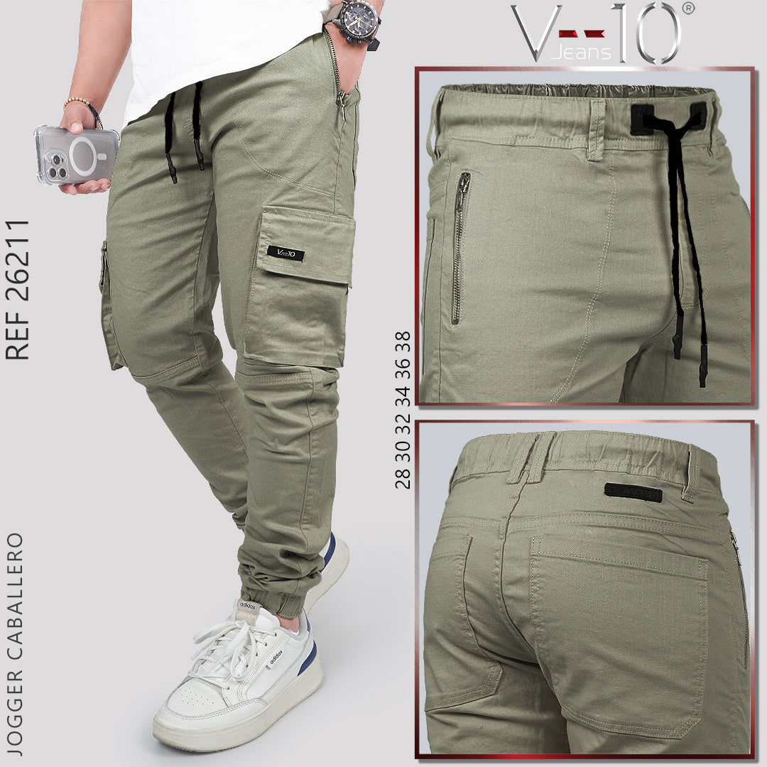 Jogger Cargo Hombre 26211