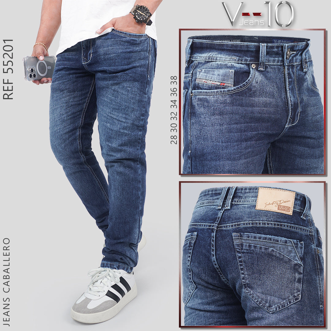 Jeans Hombre Confort 55201