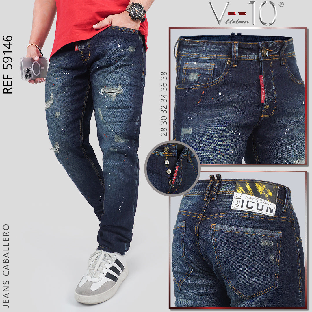 Jeans Hombre Confort Urbano 59146