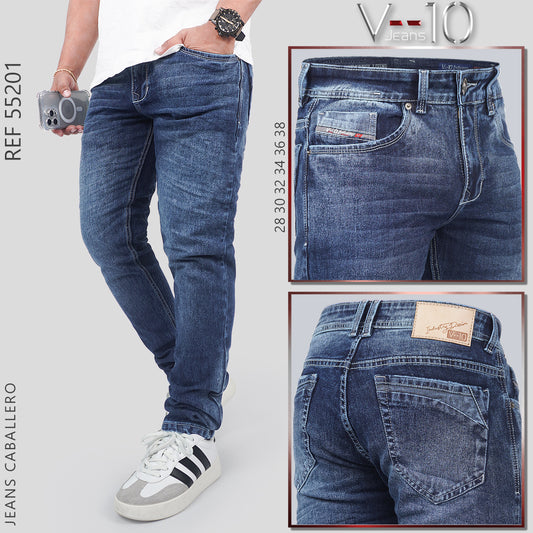 Jeans Hombre Confort 55201