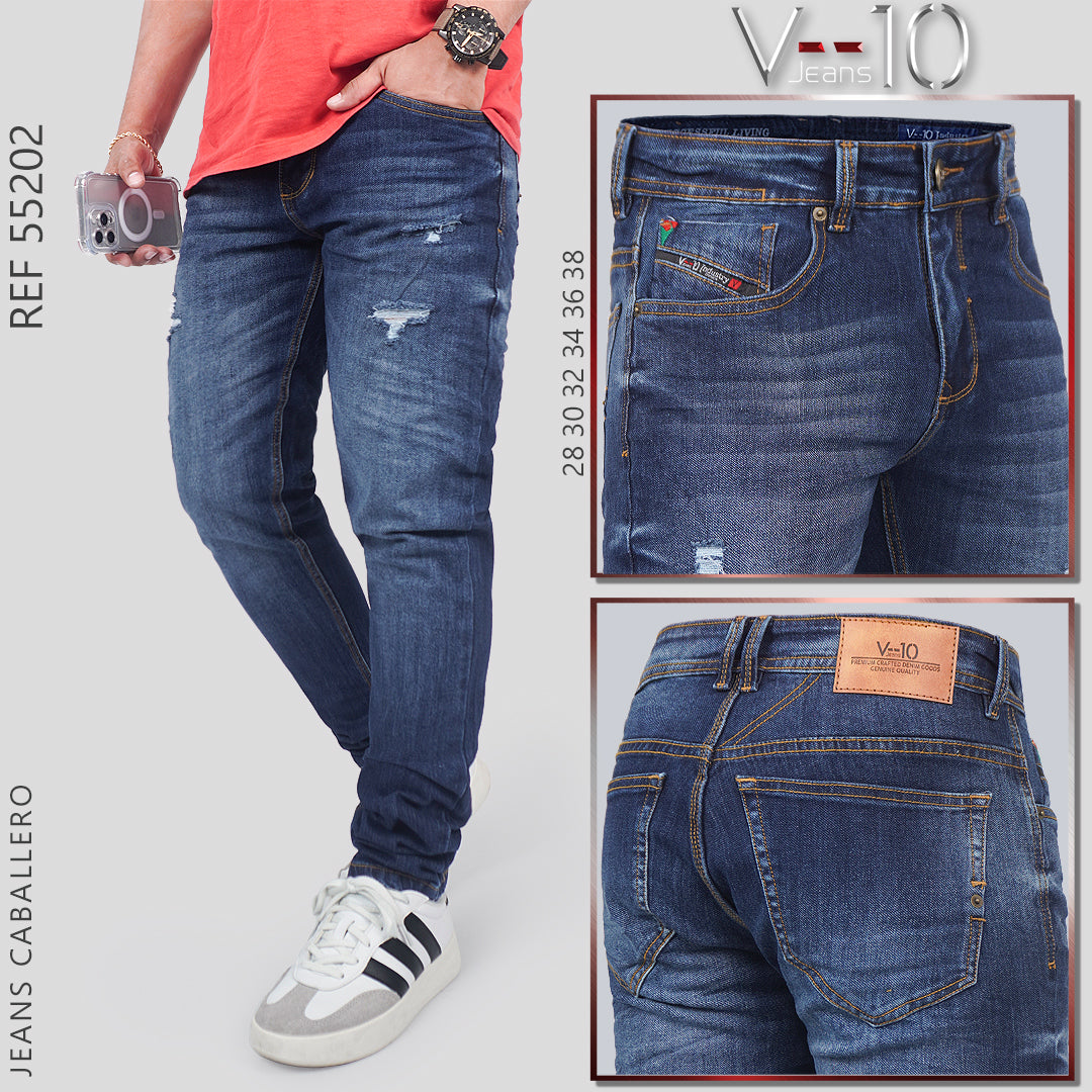 Jeans Hombre Confort 55202