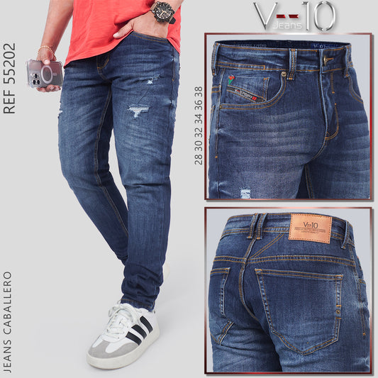 Jeans Hombre Confort 55202